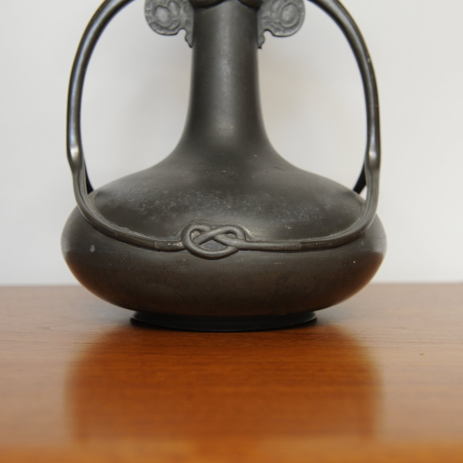 Tudric Pewter Twin Handled Vase By Archibald Knox For Liberty And Co, 1905
