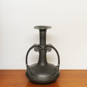 Tudric Pewter Twin Handled Vase By Archibald Knox For Liberty And Co, 1905