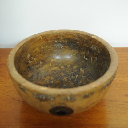Antique Irish Arts & Crafts Turned Treen Celtic Bowl, 1910 - Image 9
