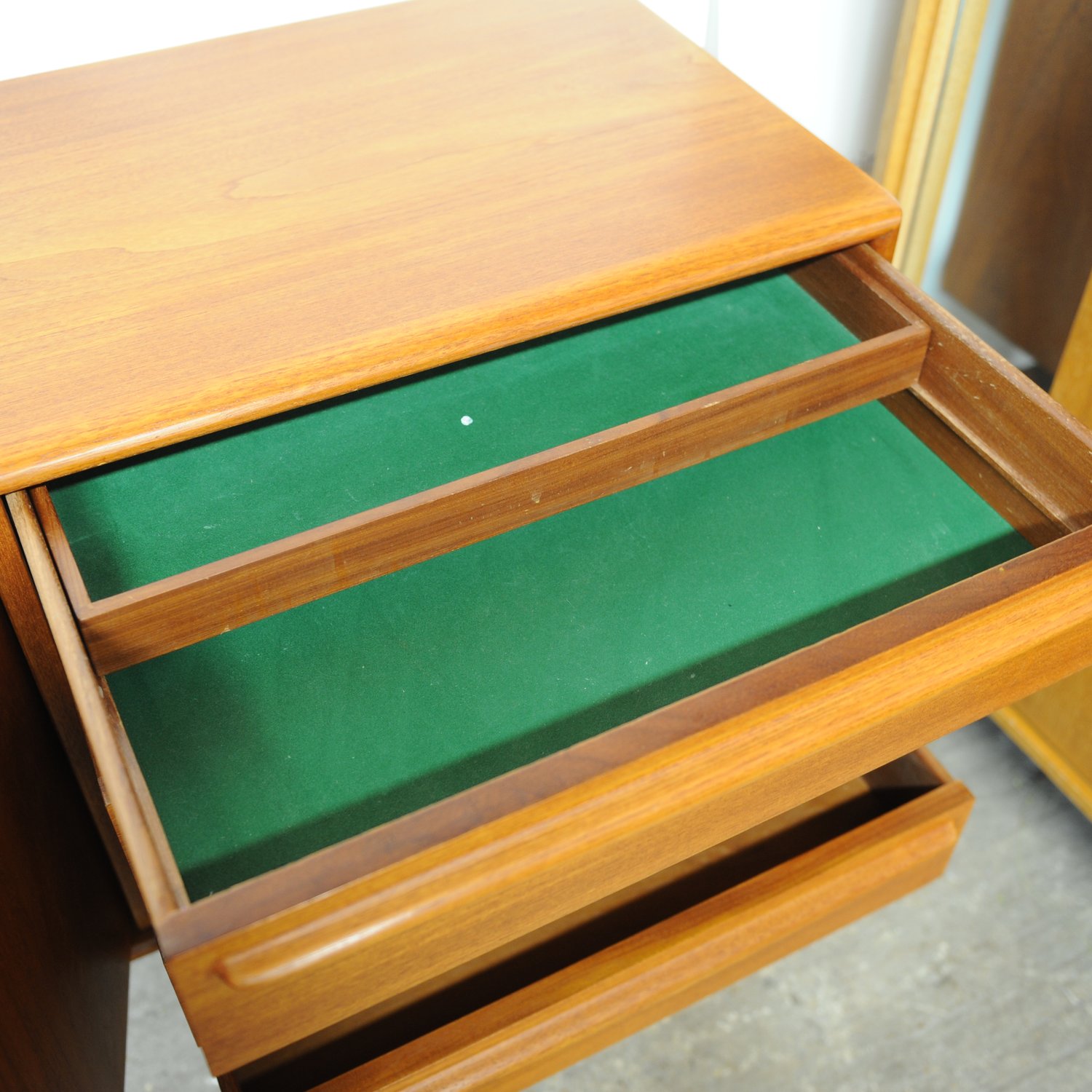 Danish Teak Sideboard with Bar Section By Bernhard Pedersen & Søn, 1960s