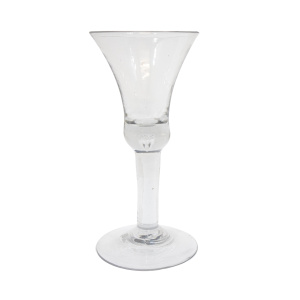 Early Georgian Teardrop Wine Glass