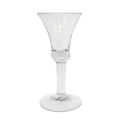 Early Georgian Teardrop Wine Glass