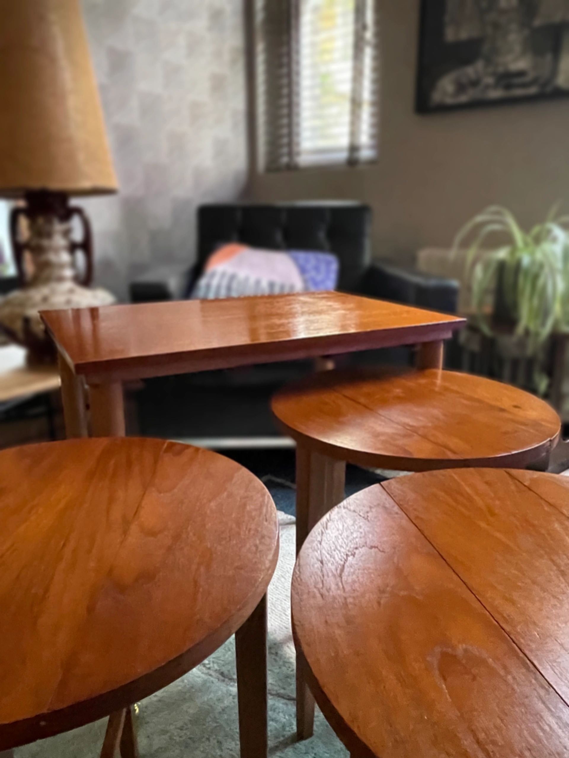 Vintage Nest Of 4 Teak Tables By Poul Hundevad For Novy Domov, 1960s