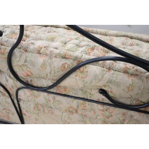 Antique iron sofa, late 19th century