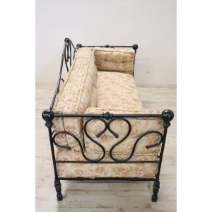 Antique iron sofa, late 19th century