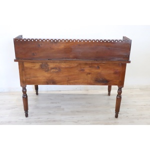 19th century antique walnut desk