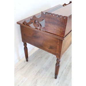 19th century antique walnut desk
