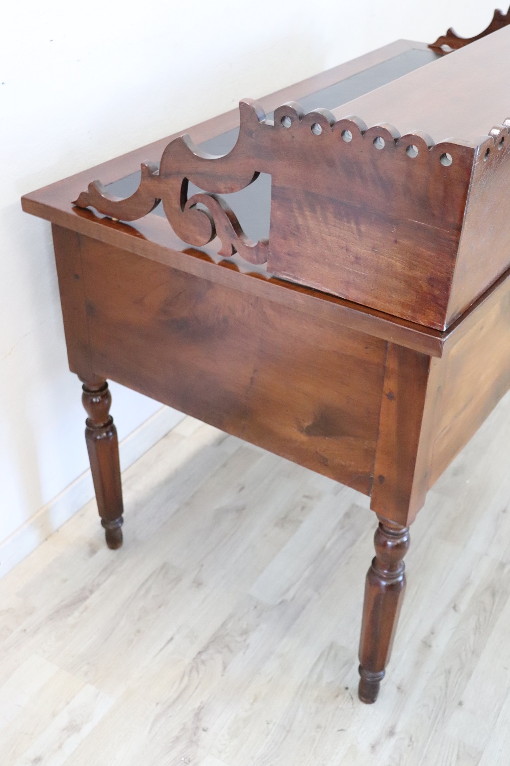 19th century antique walnut desk