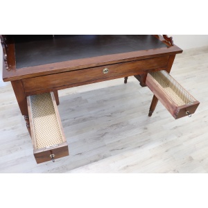 19th century antique walnut desk