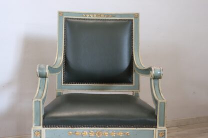 Pair of Louis XVI style armchairs - Image 8