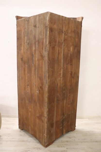 Antique solid walnut corner cabinet - Image 10