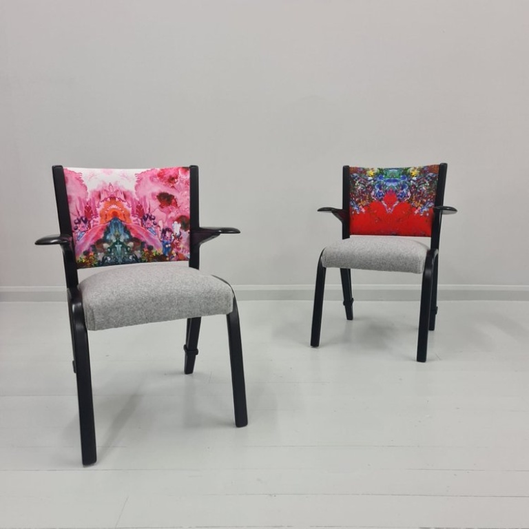 Mr & Mrs Carver Chairs by Jay & Co - Image 2