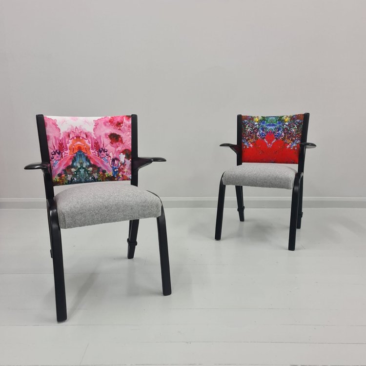 Mr & Mrs Carver Chairs by Jay & Co
