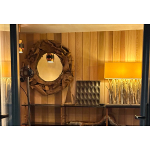 Vintage Driftwood Rustic Wall Mirror