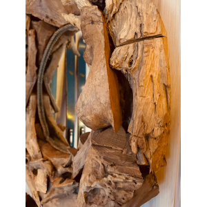 Vintage Driftwood Rustic Wall Mirror