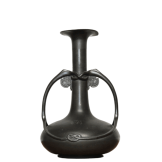 Tudric Pewter Twin Handled Vase By Archibald Knox For Liberty And Co, 1905