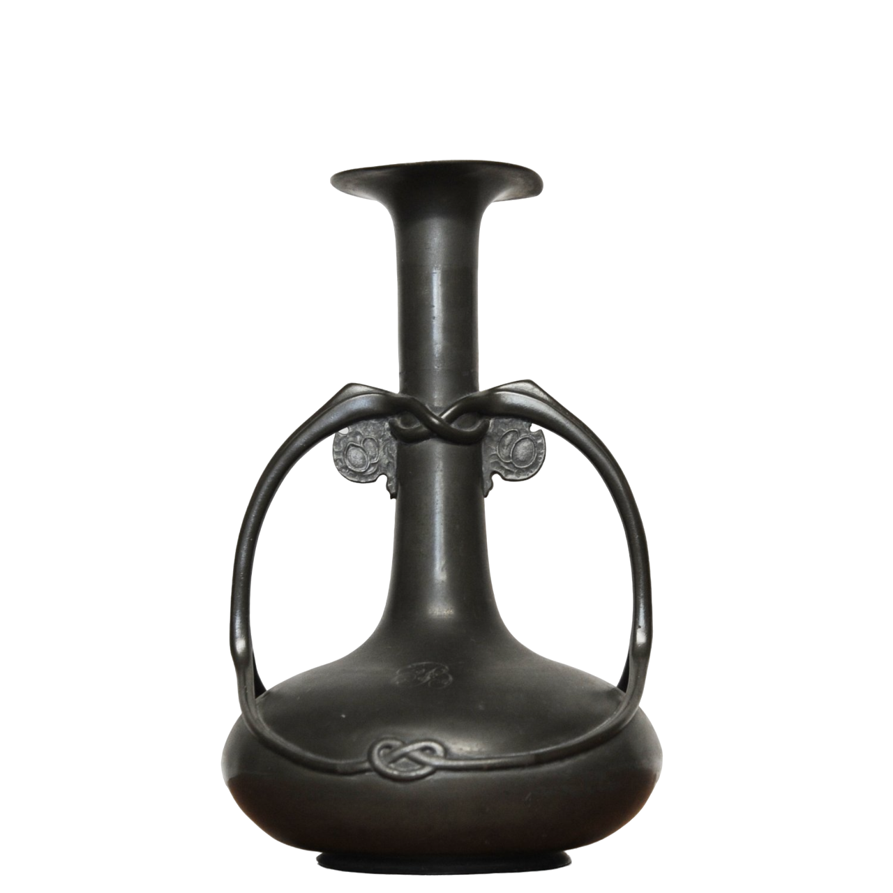 Tudric Pewter Twin Handled Vase By Archibald Knox For Liberty And Co, 1905