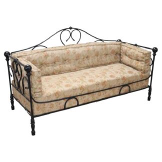 Antique iron sofa, late 19th century
