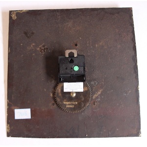 Grandfather/longcase iron clock dial. Late 18th century. Original. C.1770-1800