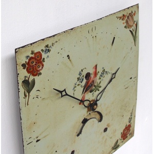 Grandfather/longcase iron clock dial. Late 18th century. Original. C.1770-1800