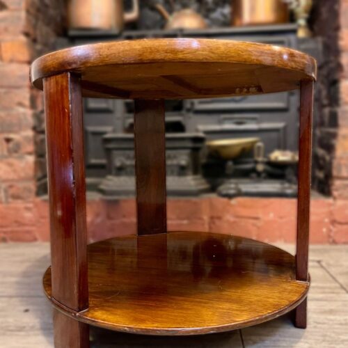 Mid century Art Deco Coffee table with double tray from the 1950s