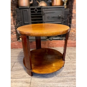 Mid century Art Deco Coffee table with double tray from the 1950s