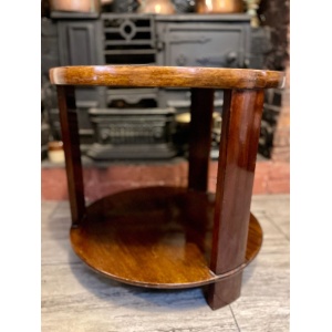 Mid century Art Deco Coffee table with double tray from the 1950s