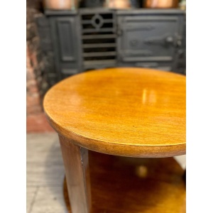 Mid century Art Deco Coffee table with double tray from the 1950s