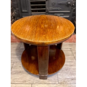 Mid century Art Deco Coffee table with double tray from the 1950s