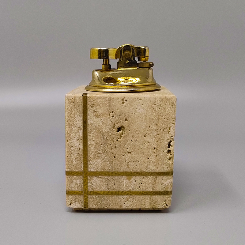 1970s Enzo Mari for F.lli Mannelli Smoking Set. Made in Italy