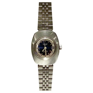 1970s Longines Record Automatic Steel Watch