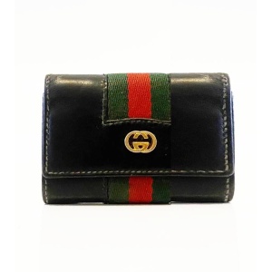 1980s Gucci Sherry Leather Key Holder