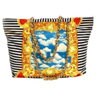 2000s Moschino Novelty Nylon Shoulder bag