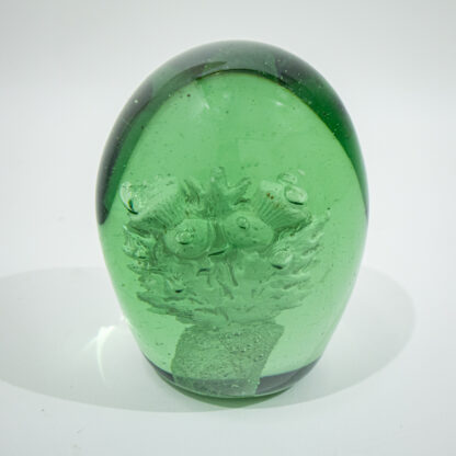 Two Green Victorian Dump Paperweights - Image 4