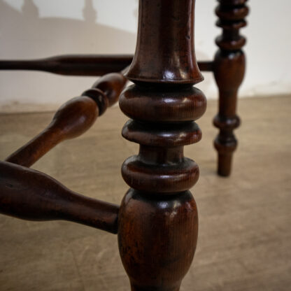 19th Century Yew High Back Windsor Chair - Image 12