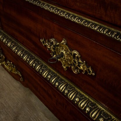 French Napoleon III Glazed Ormolu Bookcase - Image 7