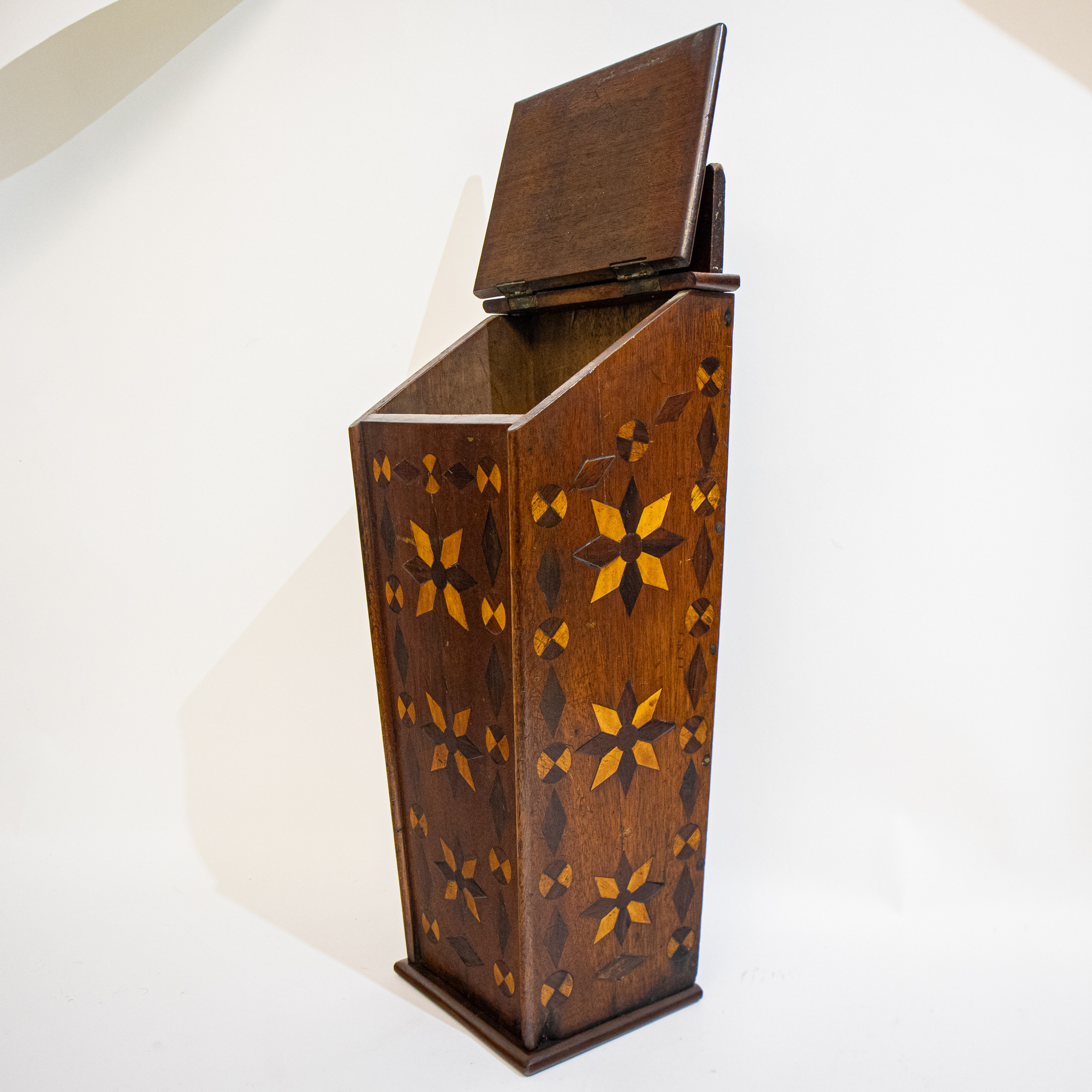 Georgian Marquetry Wall Hanging Box