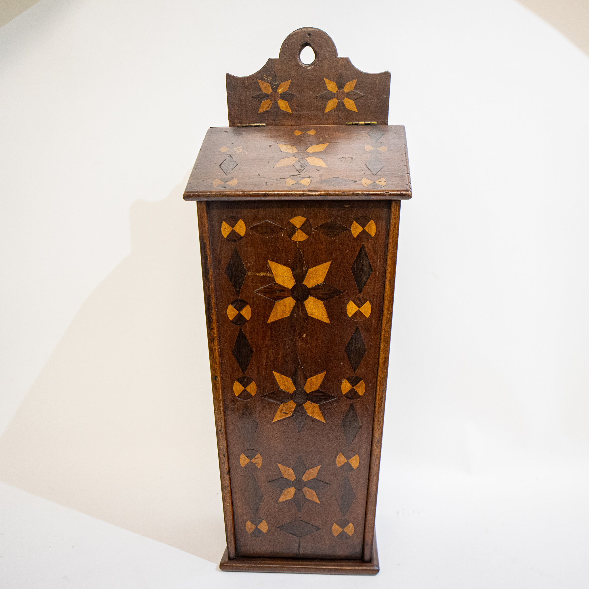 Georgian Marquetry Wall Hanging Box