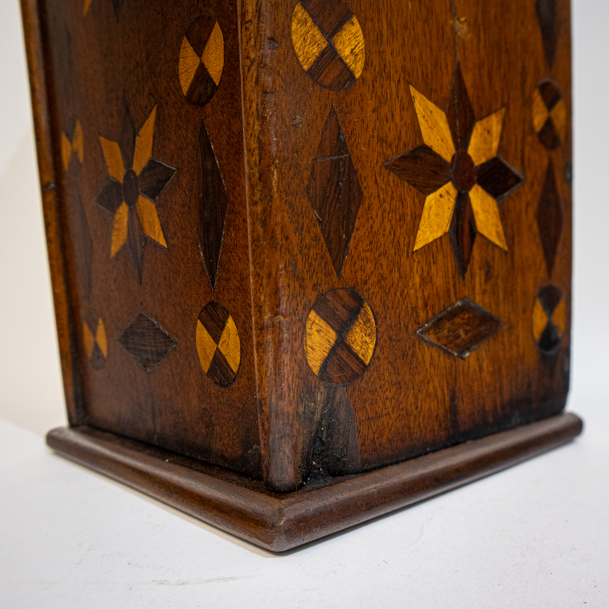 Georgian Marquetry Wall Hanging Box