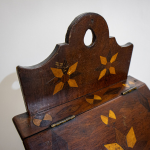 Georgian Marquetry Wall Hanging Box