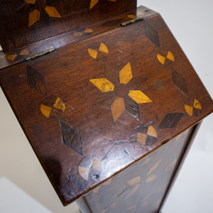 Georgian Marquetry Wall Hanging Box