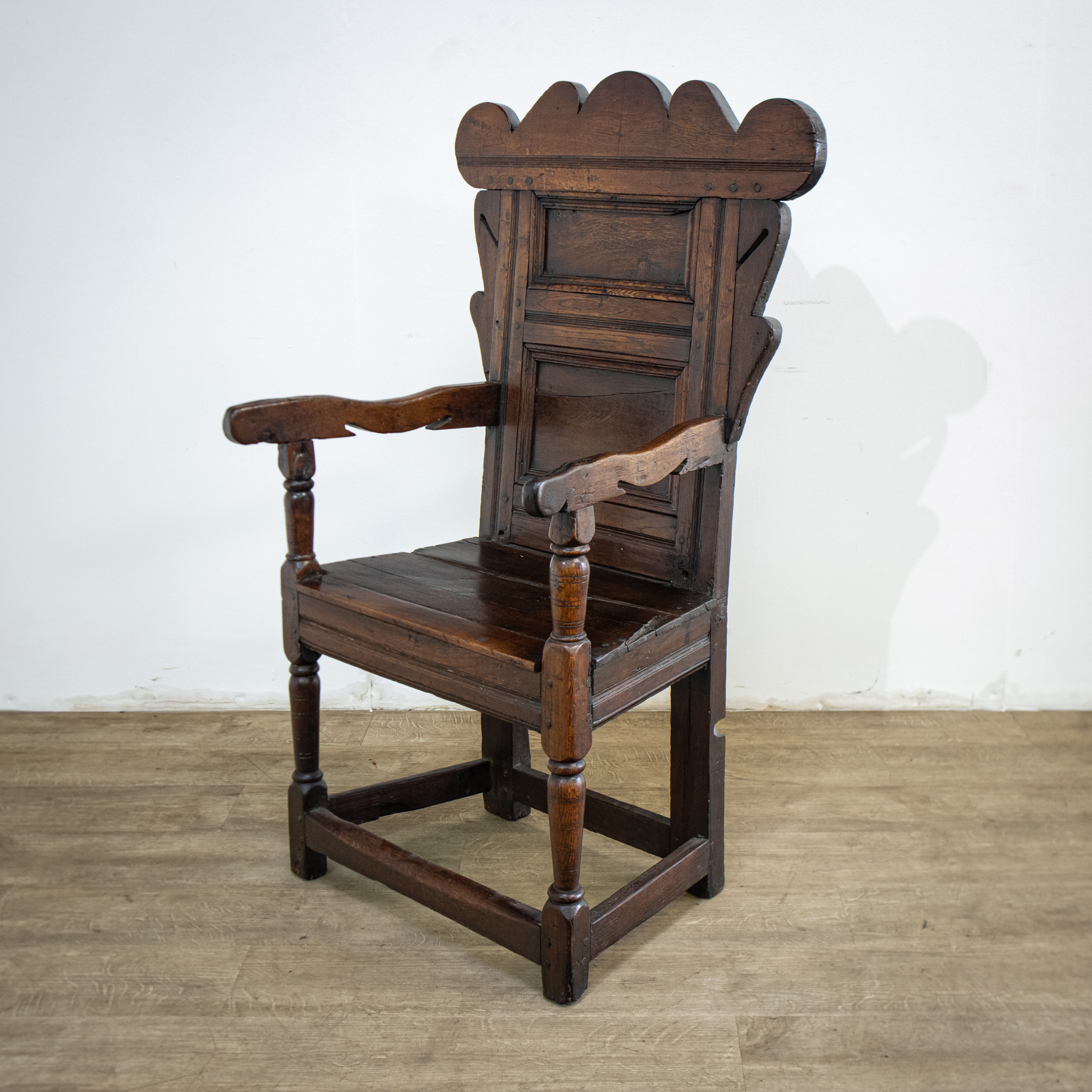 18th Century Oak Wainscot Chair