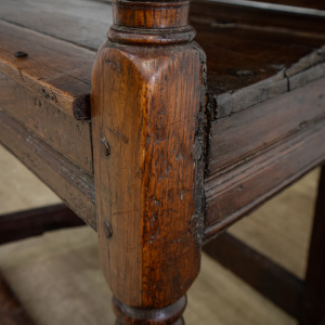 18th Century Oak Wainscot Chair