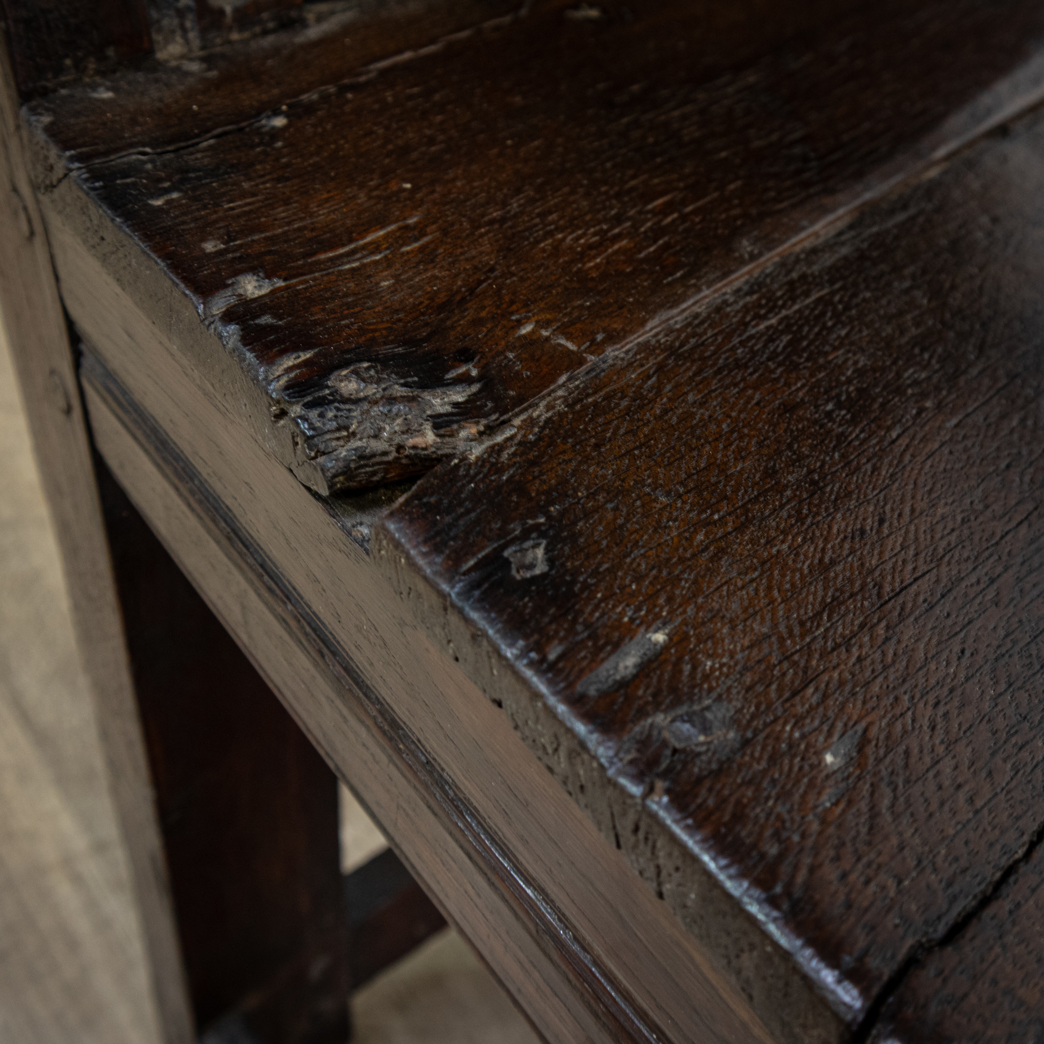 18th Century Oak Wainscot Chair