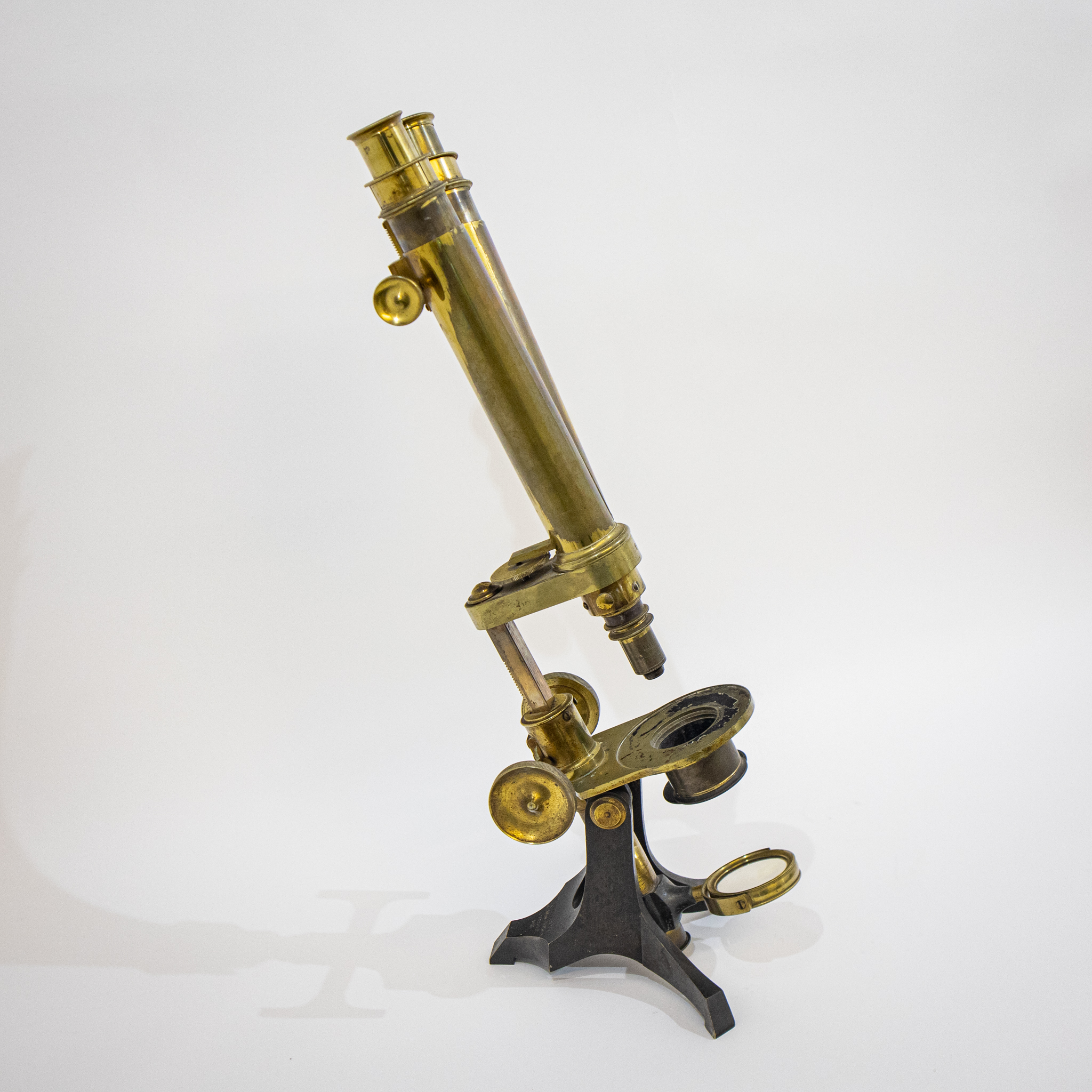 Victorian Watson Binocular Microscope