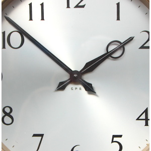 Post Office Clock by SYNCHRONOME, 1966
