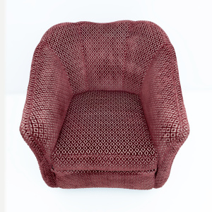 Pair of Gio Ponti Mid-Century Modern Velvet Armchairs for Casa e Giardino, 1950s