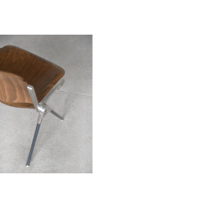 Vintage Italian Desk Chair Agorà by Paolo Favaretto for Emmegi, 1970s, Set of 2