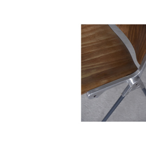 Vintage Italian Desk Chair Agorà by Paolo Favaretto for Emmegi, 1970s, Set of 2
