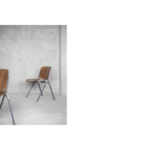 Vintage Italian Desk Chair Agorà by Paolo Favaretto for Emmegi, 1970s, Set of 2